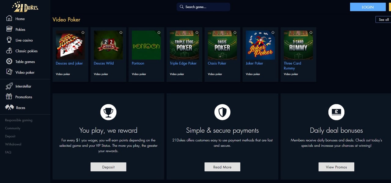 21 dukes no deposit bonus