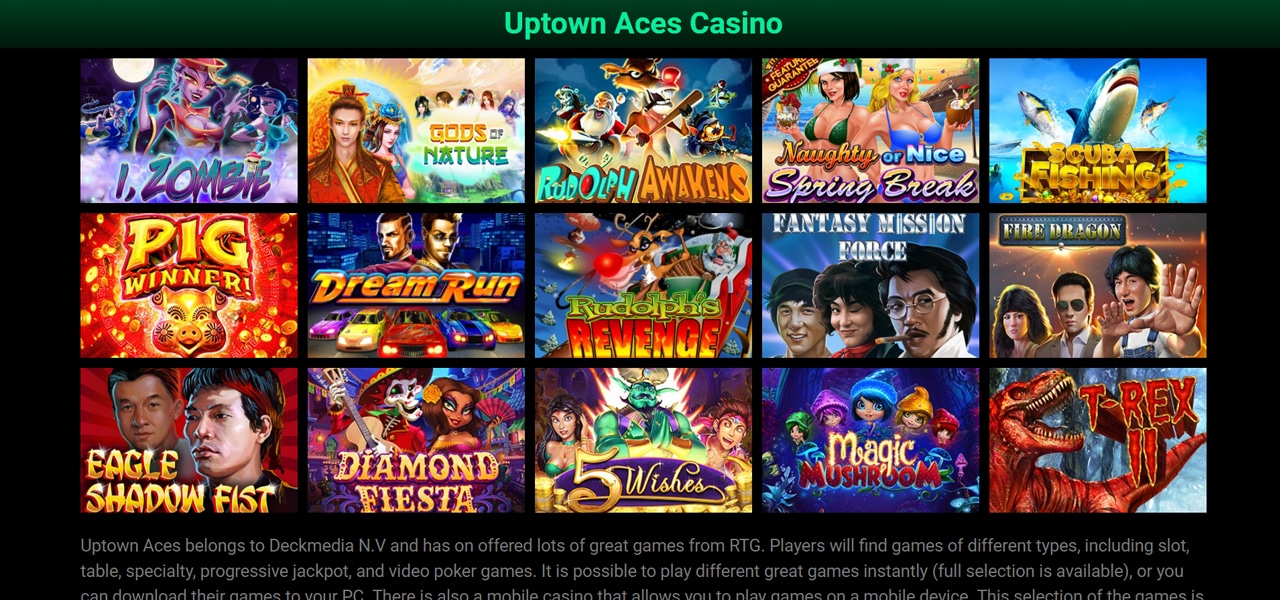 uptown aces no deposit bonus
