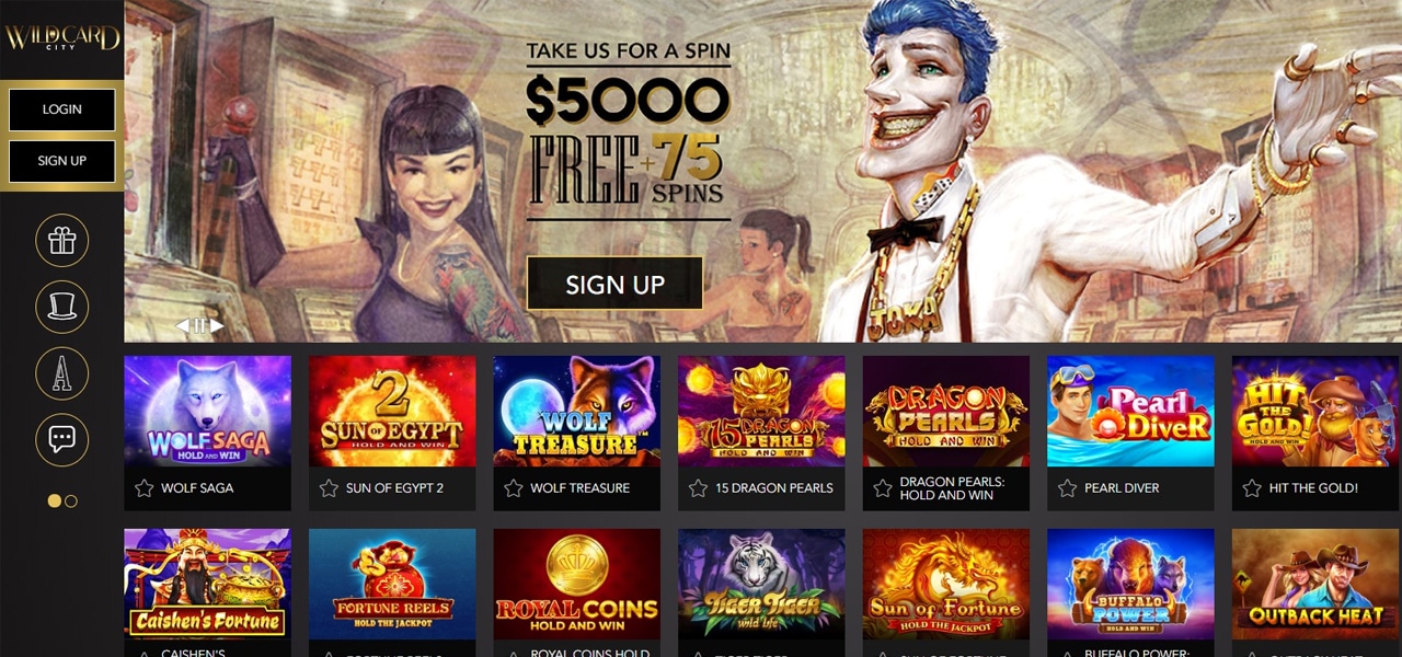 wild card city casino